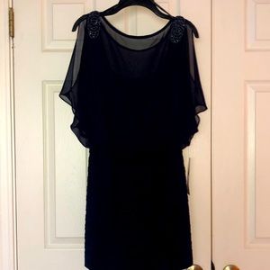 NWT NAVY XSCAPE SOCIAL DRESS